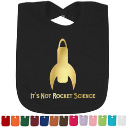 Rocket Science Foil Baby Bibs (Personalized)