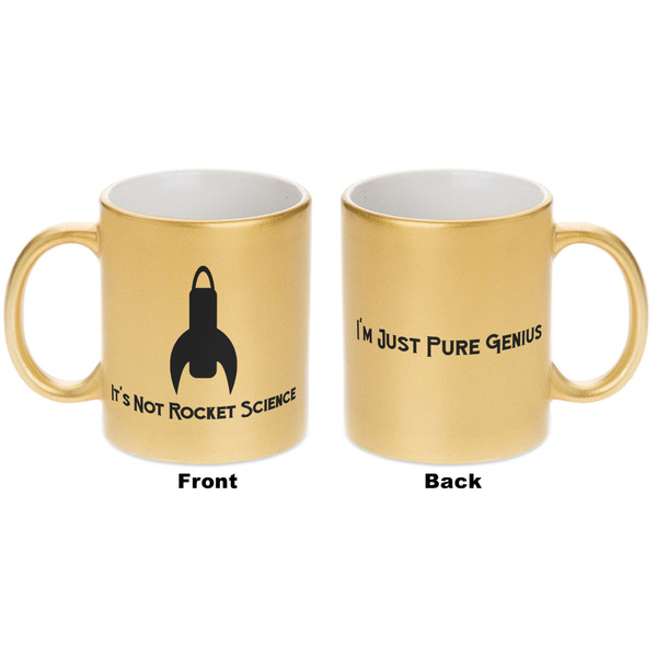 Rocket Science Gold Mug - Apvl