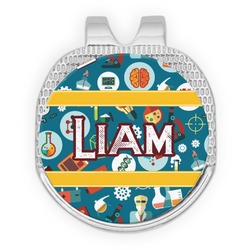 Rocket Science Golf Ball Marker - Hat Clip - Silver