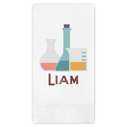 Rocket Science Guest Napkins - Full Color - Embossed Edge (Personalized)