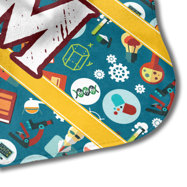 Rocket Science Hooded Baby Towel- Detail Corner