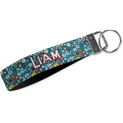 Rocket Science Webbing Keychain Fob - Large (Personalized)