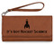 Rocket Science Ladies Leatherette Wallet - Laser Engraved - Rawhide (Personalized)