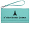 Rocket Science Ladies Wallet - Leather - Teal - Front View