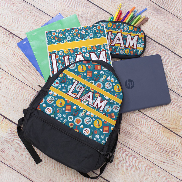 Rocket Science Large Backpack - Black - With Stuff