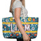Rocket Science Large Rope Tote Bag - In Context View