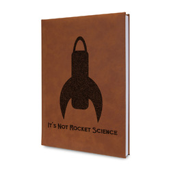 Rocket Science Leather Sketchbook - Small - Double Sided (Personalized)