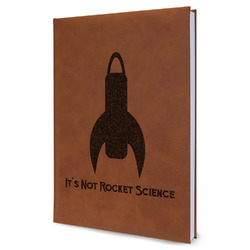 Rocket Science Leatherette Journal - Large - Single Sided (Personalized)
