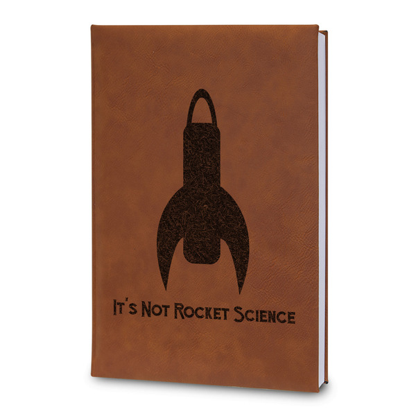 Custom Rocket Science Leatherette Journal - Large - Double Sided (Personalized)