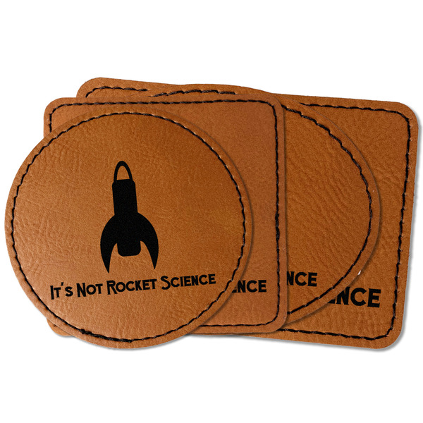 Custom Rocket Science Faux Leather Iron On Patch (Personalized)