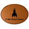 Rocket Science Leatherette Patches - Oval