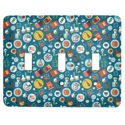 Rocket Science Light Switch Cover (3 Toggle Plate) (Personalized)