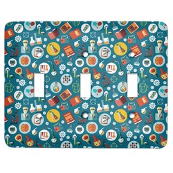 Rocket Science Light Switch Cover (3 Toggle Plate)