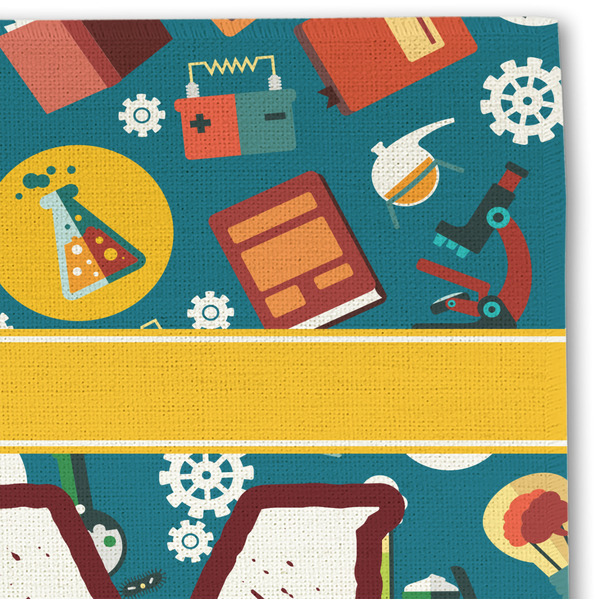 Rocket Science Linen Placemat - DETAIL