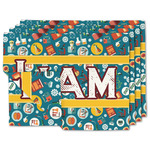 Rocket Science Linen Placemat w/ Name or Text