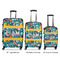 Rocket Science Luggage Bags all sizes - With Handle