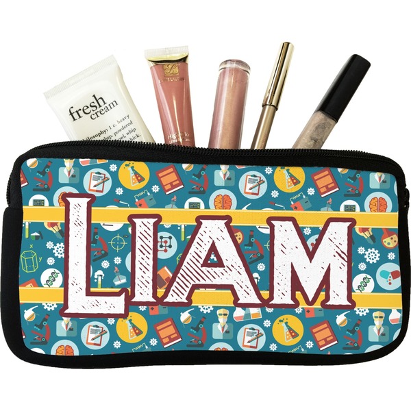 Custom Rocket Science Makeup / Cosmetic Bag - Small (Personalized)