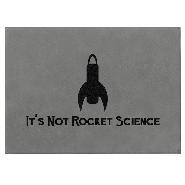 Rocket Science Medium Gift Box with Engraved Leather Lid - Approval