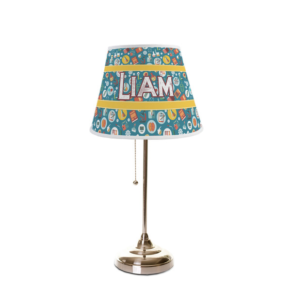 Rocket Science Poly Film Empire Lampshade - On Stand