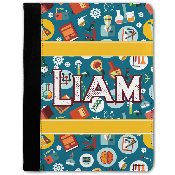 Custom Rocket Science Notebook Padfolio w/ Name or Text