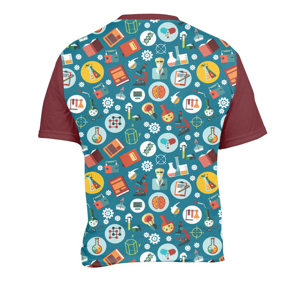 Rocket Science Men's Crew Neck T Shirt Medium - Back