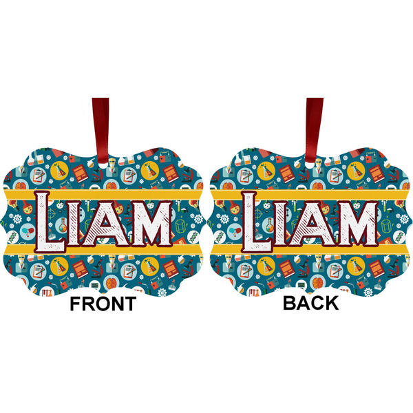 Rocket Science Metal Benilux Ornament - Front and Back (APPROVAL)