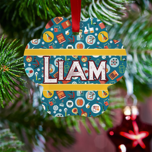 Rocket Science Metal Paw Ornament - Lifestyle