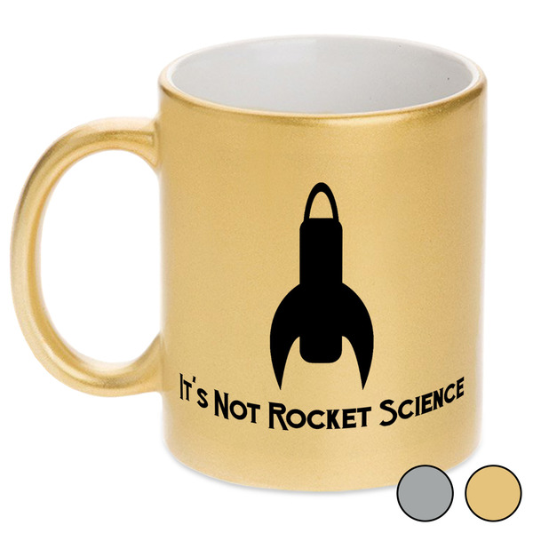 Rocket Science Metallic Mugs