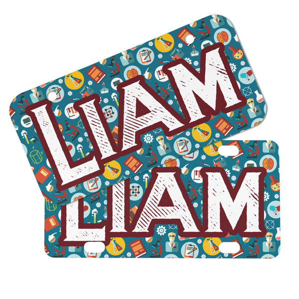 Rocket Science Mini License Plates - MAIN (4 and 2 Holes)