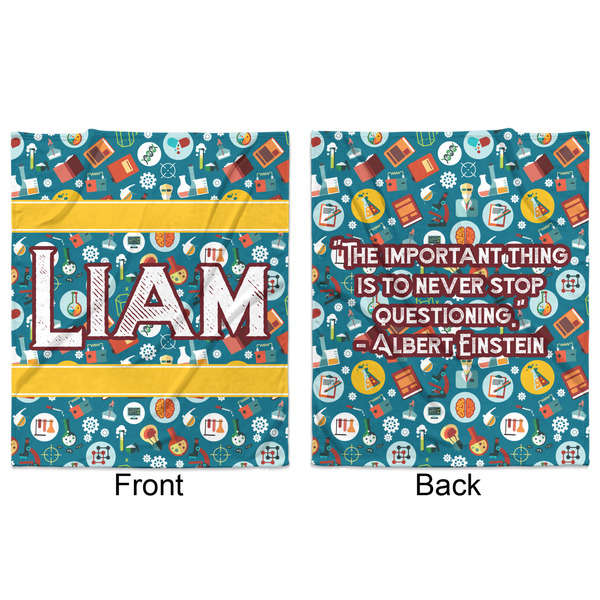 Rocket Science Minky Blanket - 50"x60" - Double Sided - Front & Back