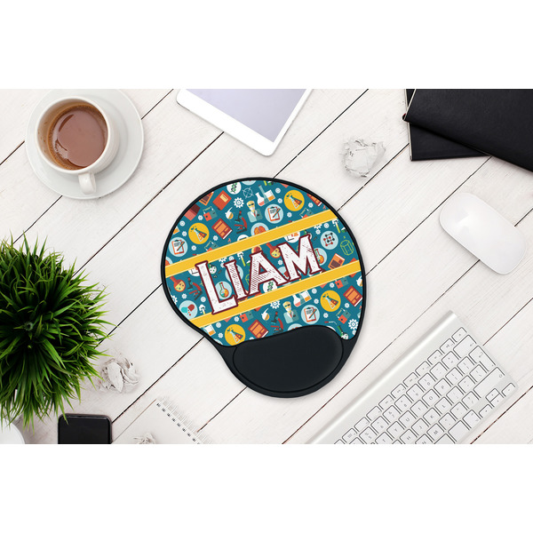 Rocket Science Mouse Pad with Wrist Rest - LIFESYTLE 1