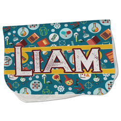 Rocket Science Burp Cloth - Fleece w/ Name or Text