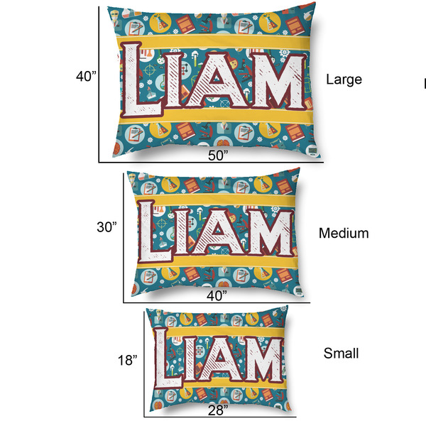 Rocket Science Outdoor Dog Beds - SIZE CHART