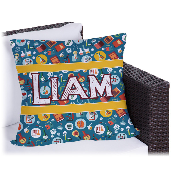 Custom Rocket Science Outdoor Pillow - 18" (Personalized)
