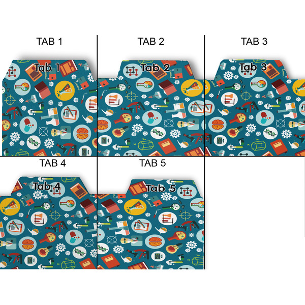 Rocket Science Page Dividers - Set of 5 - Approval