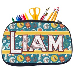 Rocket Science Neoprene Pencil Case - Medium w/ Name or Text