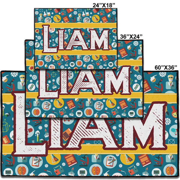 Rocket Science Personalized Door Mat - Group Parent IMF