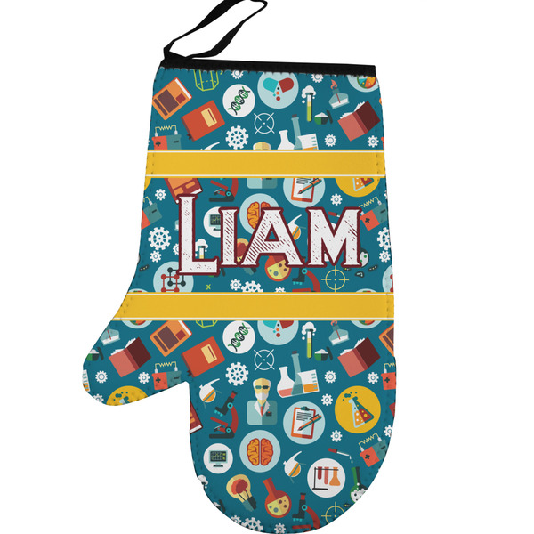 Rocket Science Personalized Oven Mitt - Left