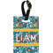 Rocket Science Plastic Luggage Tag - Rectangular w/ Name or Text