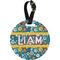 Rocket Science Personalized Round Luggage Tag