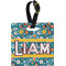 Rocket Science Plastic Luggage Tag - Square w/ Name or Text