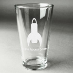 Rocket Science Pint Glass - Engraved (Single) (Personalized)