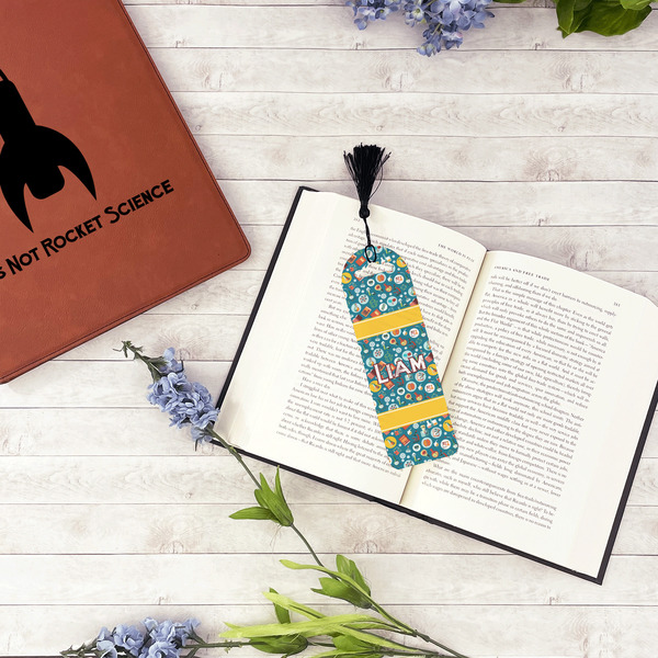 Rocket Science Plastic Bookmarks - In Context