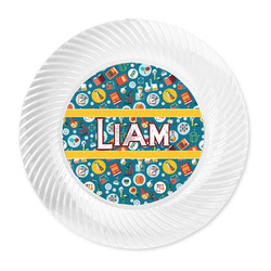 Rocket Science Plastic Party Dinner Plates - 10" (Personalized)