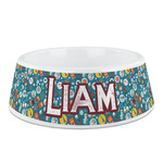 Rocket Science Plastic Dog Bowl - Medium (Personalized)