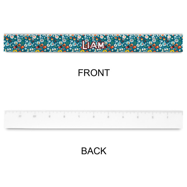 Rocket Science Plastic Ruler - 12" - APPROVAL