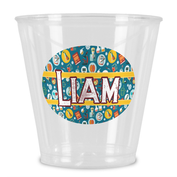 Custom Rocket Science Plastic Shot Glass (Personalized)