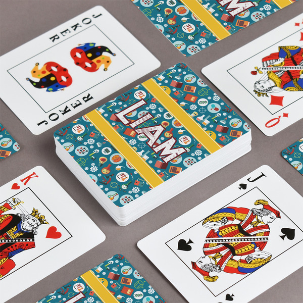 Rocket Science Playing Cards - Front & Back View
