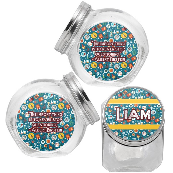 Rocket Science Puppy Treat Jar - Top Left Right