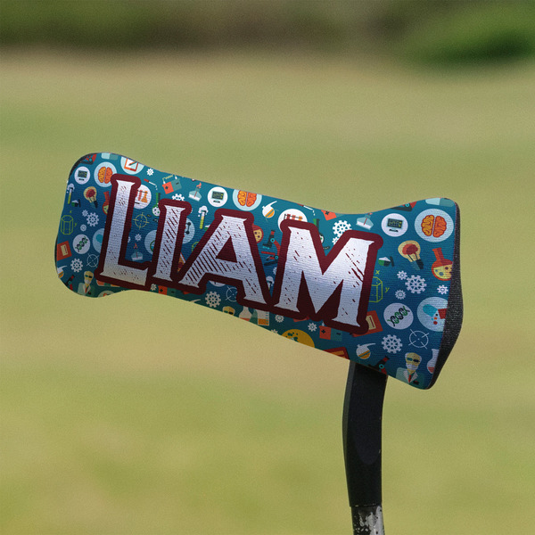 Rocket Science Putter Cover - On Putter